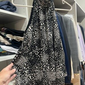 Elegant Black and White Women's Skirt